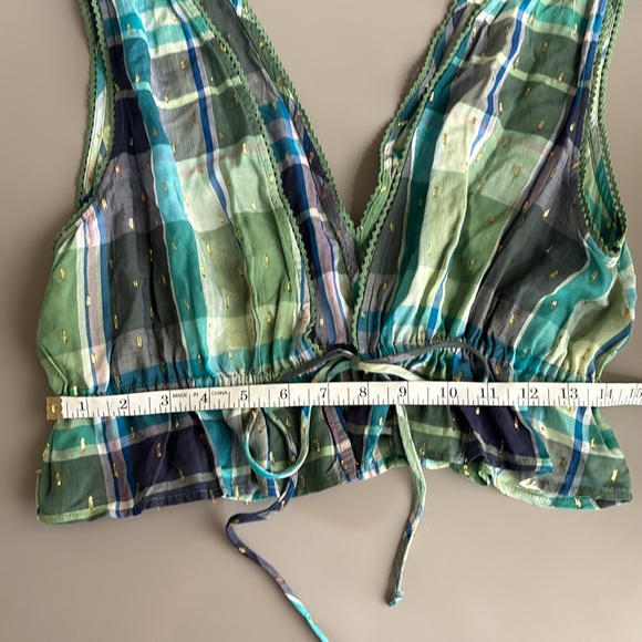 Aerie plaid crop top - Picture 5 of 7